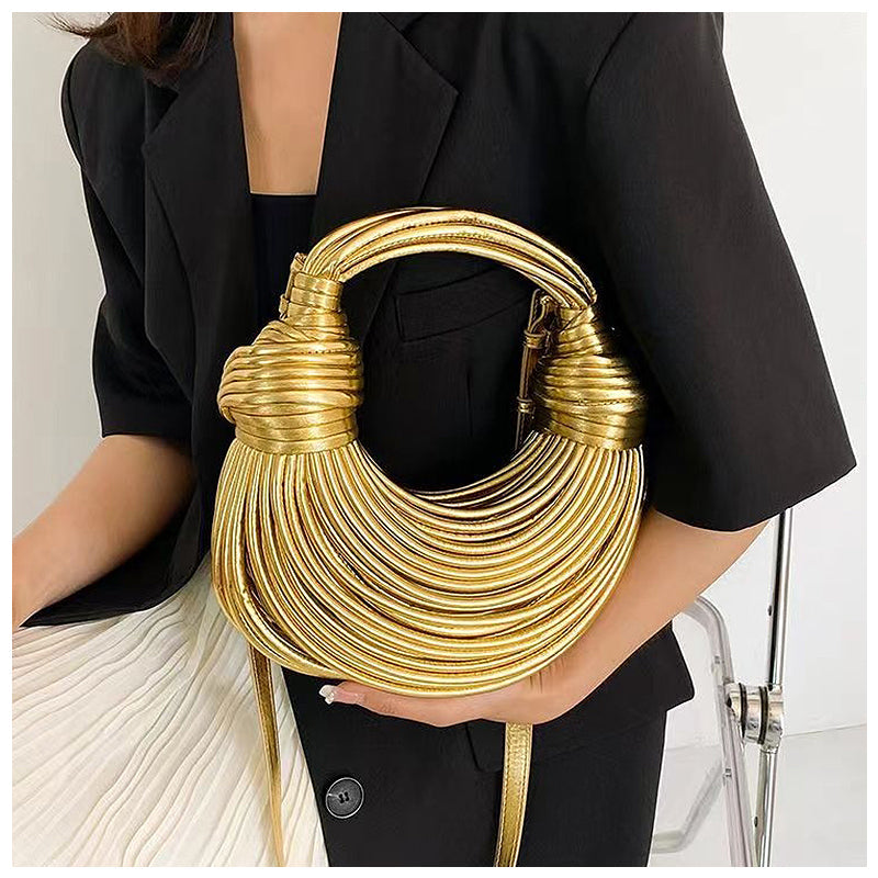 LOU™ | SAM Stylische tas met Goudkleurige Details