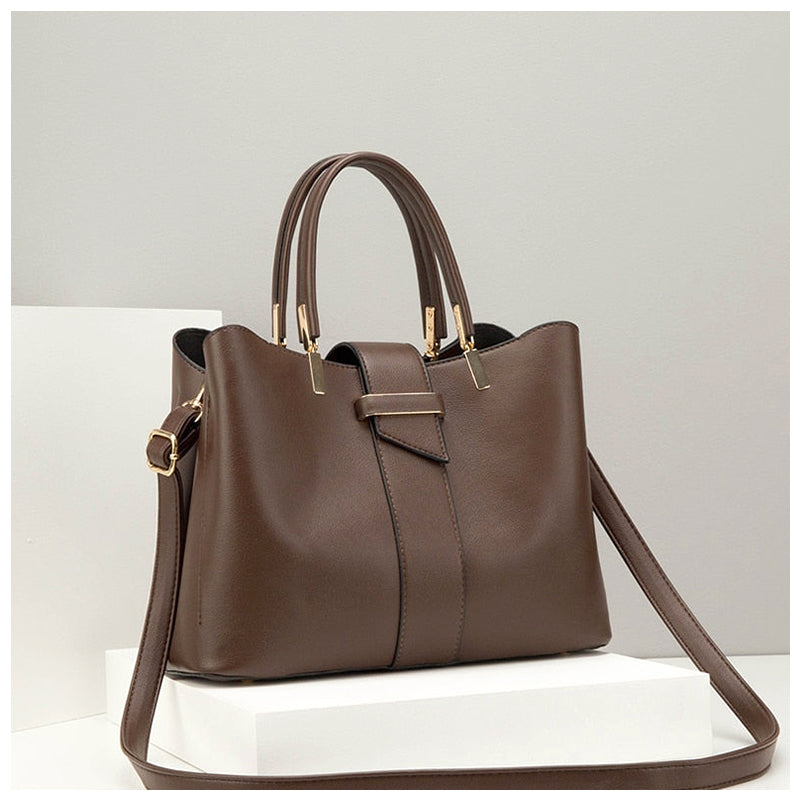 LOU™ | CLO Vegan Leren Handtas met Ruim Interieur