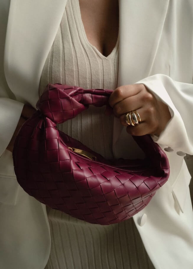 LOU | JOY Mini Handtas Met Ingeknoopte Detail