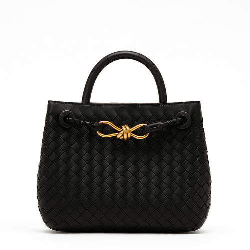 LOU™ | Ravelli Metalen twist detail met vegan Leer